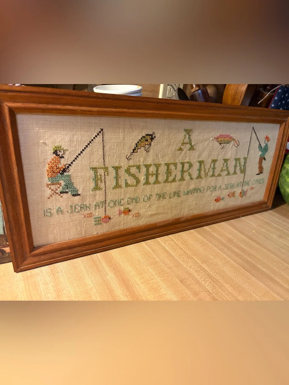 N/A handcrafted framed